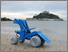 Sand Chair at Marazion beach