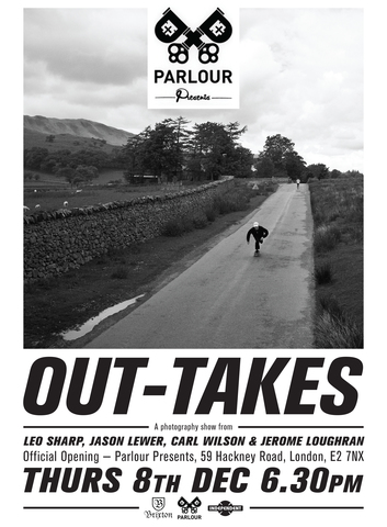 Image of OUT-TAKES exhibition poster