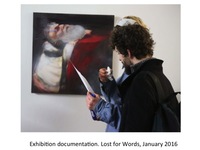 Documentation, Lost for Words exhibition