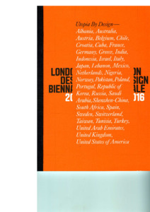 London Design Biennale Catalogue extract