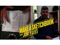 Hospital Rooms Video: Make a Sketchbook with Jonty Lees