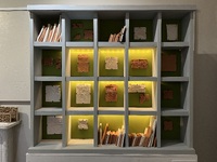 'Library' Sculpture - Shock of the Old Exhibition, 2023