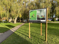 Installation view of Havens: Stories and Portraits from NHS Lothian