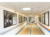 Installation view, exhibition Western General Hospital, Edinburgh, Scotland