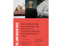 Example of The John Ruskin Prize Publicity. 2025