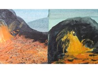 Fish Volcano Collaboration outputs for the Illustration and the Paper Artefact Conference 2025