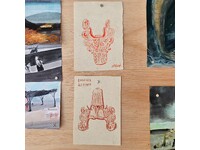 Fish Volcano Collaboration outputs for the Illustration and the Paper Artefact Conference 2025