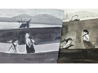 Fish Volcano Collaboration outputs for the Illustration and the Paper Artefact Conference 2025