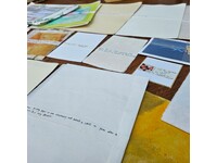 Fish Volcano Collaboration outputs for the Illustration and the Paper Artefact Conference 2025