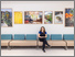 [thumbnail of Work in situ: Install image inside Royal Sussex County Hospital, Brighton.]