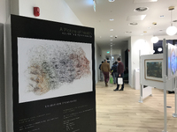 Exhibition install_MRC London Institute of Medical Sciences