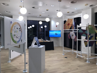 Exhibition install_MRC London Institute of Medical Sciences