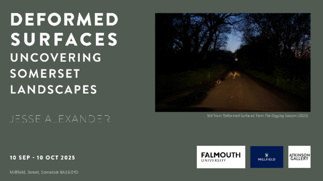 Documentation of 'Deformed Surfaces' exhibition