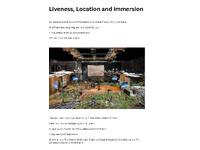 Main Output: Liveness Location Immersion Online Programme 28.01.26